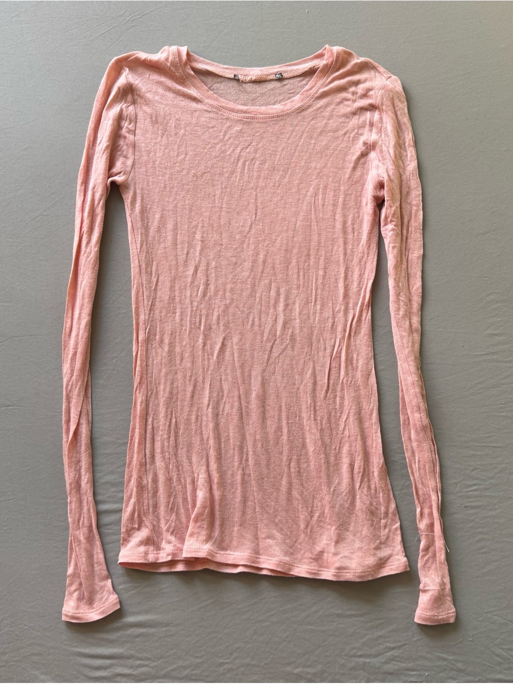 Y2K Era Sheer Long Sleeve Top
